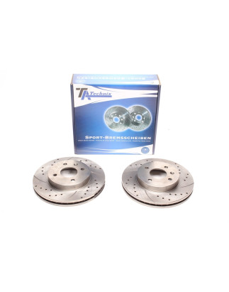 set dischi freno sportivi  ant. per Daewoo Leganza (Cod. T-EVOBS20422P)