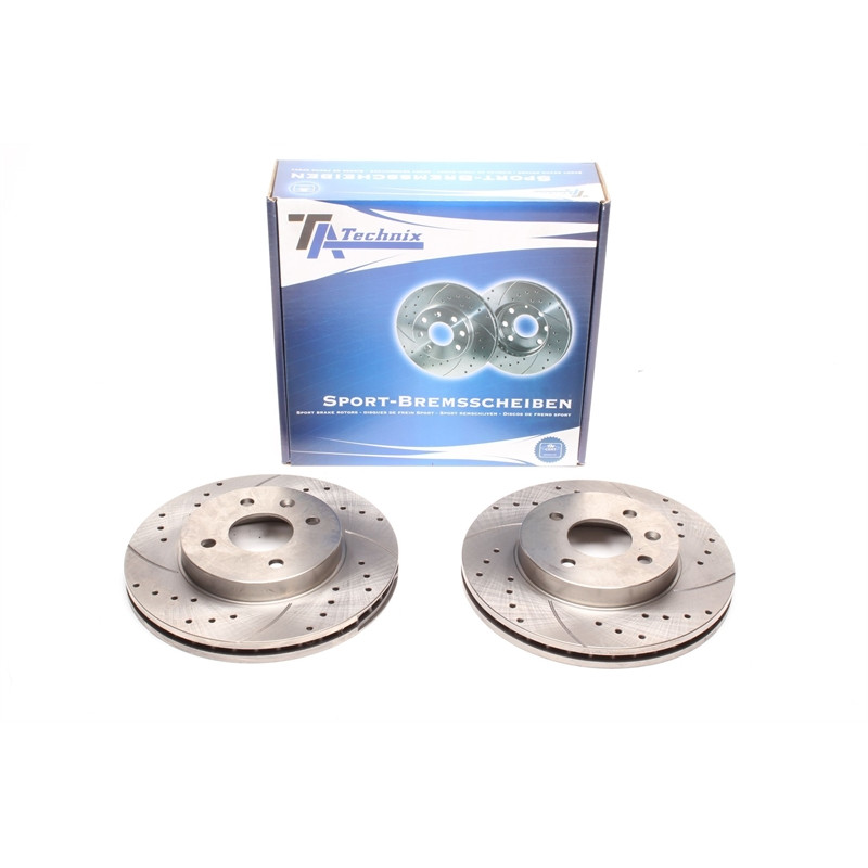 set dischi freno sportivi  ant. per Daewoo Leganza (Cod. T-EVOBS20422P)