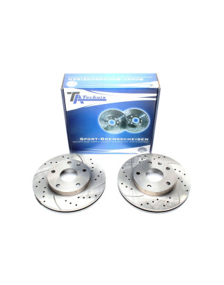 set dischi freno sportivi  ant. per Daewoo Leganza (Cod. T-EVOBS2892P)