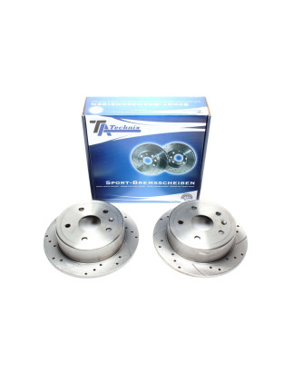 set dischi freno sportivi  post. per Daewoo Leganza (Cod. T-EVOBS4017P)