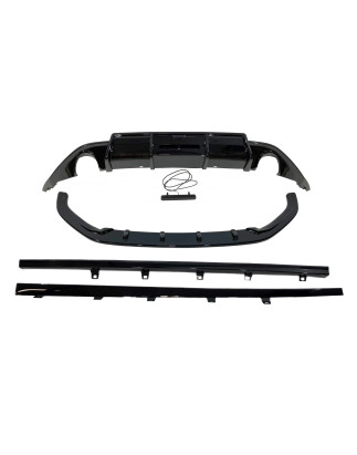 Kit Estetico Volkswagen Golf 7 Nero lucido (Cod. E-TCW008170706225)