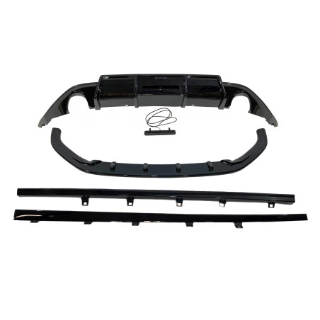 Kit Estetico Volkswagen Golf 7 Nero lucido (Cod. E-TCW008170706225)