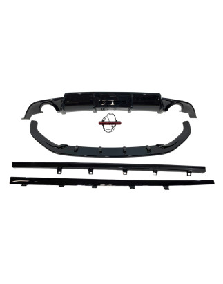  Kit Estetico Volkswagen Golf 7.5 Nero lucido (Cod. E-TCW008170706130)