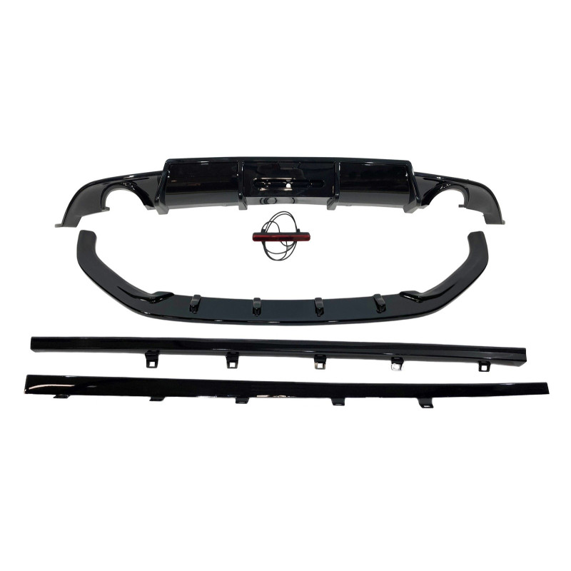  Kit Estetico Volkswagen Golf 7.5 Nero lucido (Cod. E-TCW008170706130)