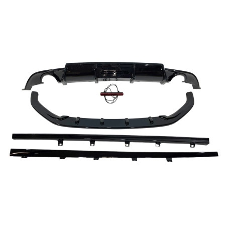  Kit Estetico Volkswagen Golf 7.5 Nero lucido (Cod. E-TCW008170706130)