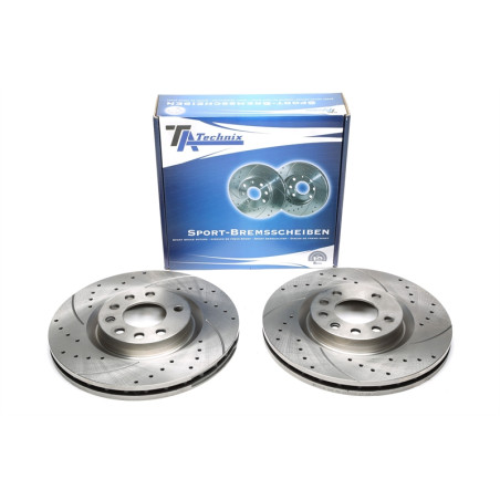 set dischi freno sportivi  ant. per Fiat Croma (Cod. T-EVOBS20729P)