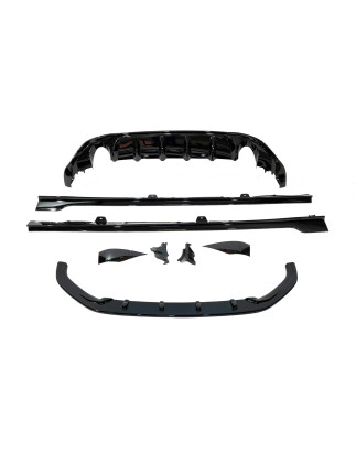 Kit Estetico Volkswagen Golf 7.5 GTI Look TCR Nero lucido (Cod. E-TCW008170617062)