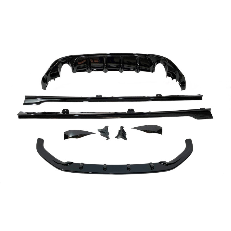 Kit Estetico Volkswagen Golf 7.5 GTI Look TCR Nero lucido (Cod. E-TCW008170617062)