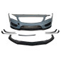 Paraurti Anteriore Mercedes W117 13-15 4P / SW Look AMG A45 spoiler anteriore (Cod. E-TCM04190312)