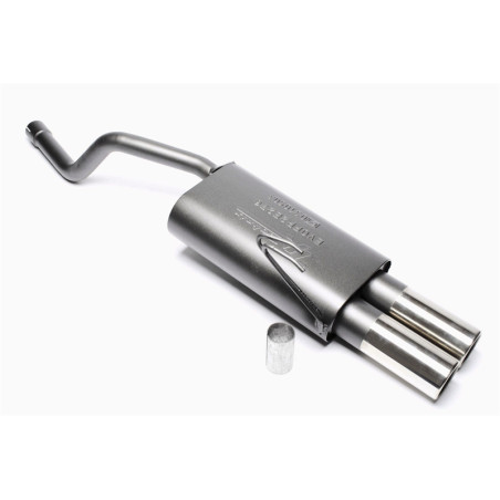 silenziatore sportivo  2x76mm per Fiat Punto II (Cod. T-EVOFP2E276)