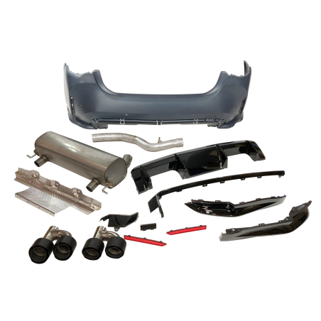 Paraurti Posteriore BMW G22 Look M4 (Cod. E-TCBG2220141)