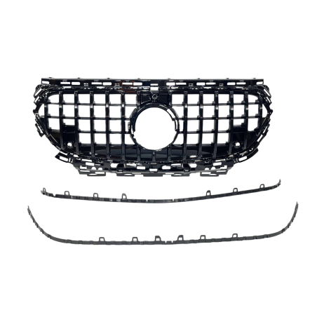 Griglia Mercedes W214 Look GT FULL BLACK (Cod. E-TCM0421)