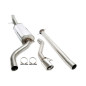 sistema di scarico 1x100mmperd Focus RS (Cod. T-02FO001-10)