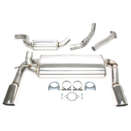 sistema di scarico  1x100mmperd Focus ST (Cod. T-02FO002-10D)