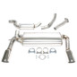 sistema di scarico  1x100mmperd Focus ST (Cod. T-02FO002-10D)