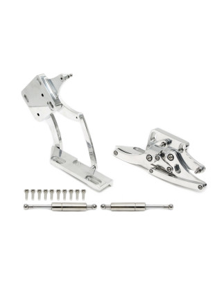  bonnet hinge set silverperd Mustang I BJ 1967 -1970 (Cod. T-07FO001/1)
