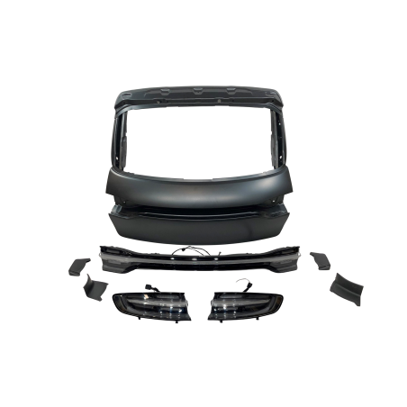 Portellone Porsche Macan 2014-2019 Look 2020 Alluminio (Cod. E-SPPO26)