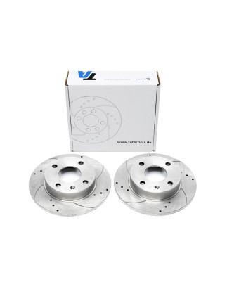 set dischi freno sportivi  ant. per Ford Ecort V+VI / Fiesta III / Courier Kasten / Orion III (Cod. 
