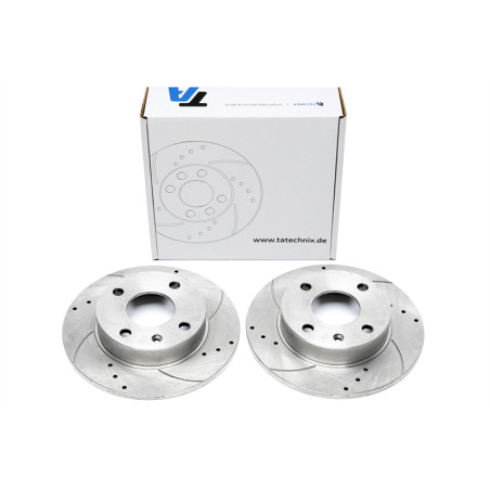 set dischi freno sportivi  ant. per Ford Ecort V+VI / Fiesta III / Courier Kasten / Orion III (Cod. 