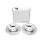 set dischi freno sportivi  ant. per Ford Ecort V+VI / Fiesta III / Courier Kasten / Orion III (Cod. 