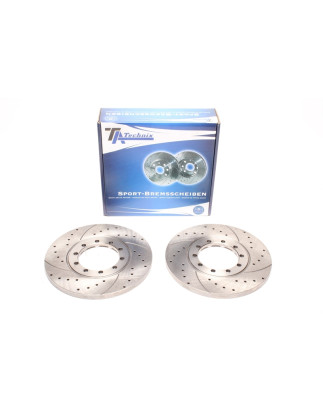 set dischi freno sportivi  post. per Ford Transit Bus/ Box/ Flatbed (Cod. T-EVOBS1711P)