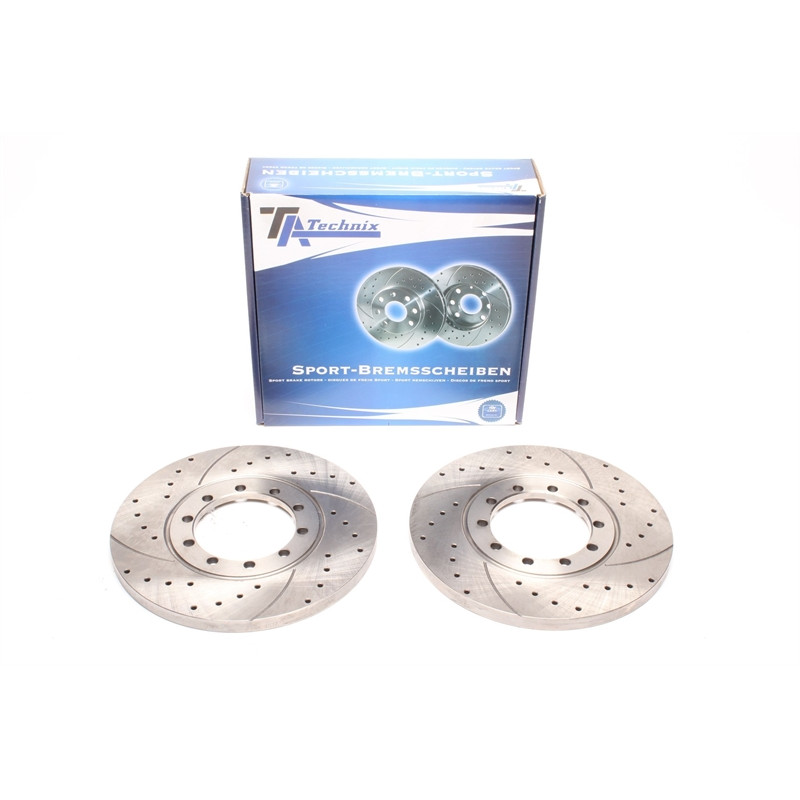 set dischi freno sportivi  post. per Ford Transit Bus/ Box/ Flatbed (Cod. T-EVOBS1711P)