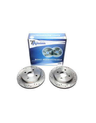 set dischi freno sportivi  post. Ford Cougar / Mondeo I / Mondeo I Notchback / Mondeo I Estat... (Co