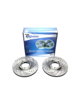 set dischi freno sportivi  ant. per Ford Transit Bus/Box/Platform / Tourneo (Cod. T-EVOBS2542P)
