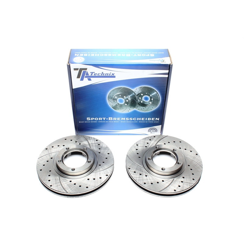 set dischi freno sportivi  ant. per Ford Transit Bus/Box/Platform / Tourneo (Cod. T-EVOBS2542P)