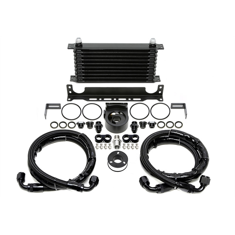  aluminium oil cooler kit  per Ford Mustang VI 2.3l EcoBoost (Cod. T-11FO001)