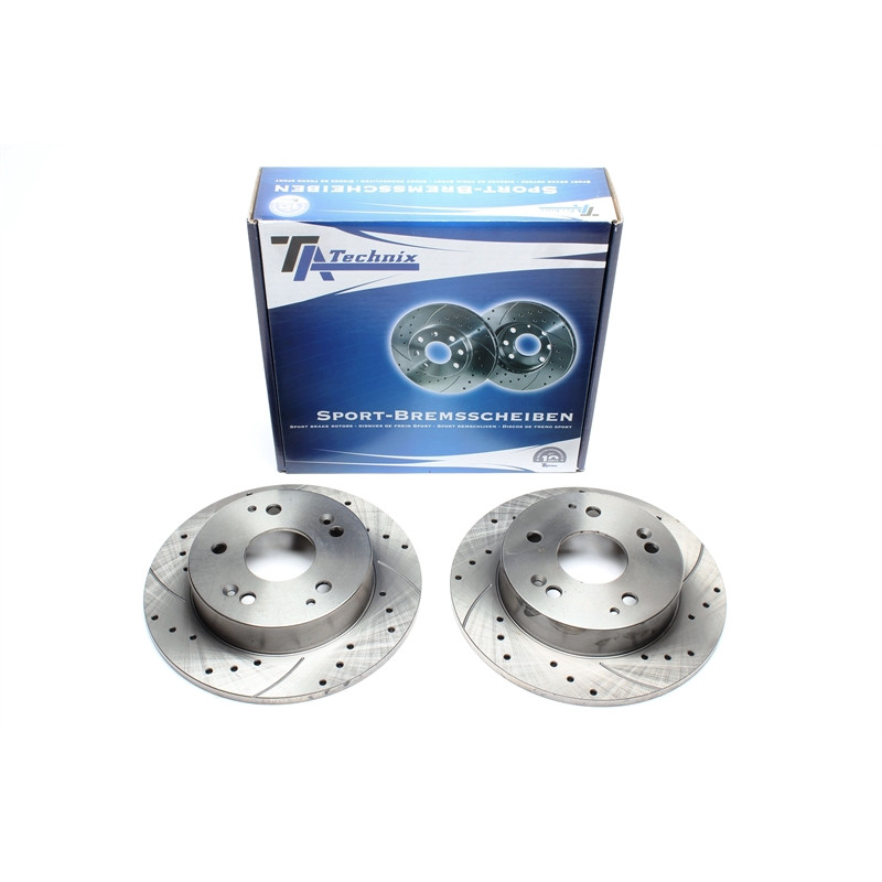 set dischi freno sportivi  post. per Honda Civic VII Hatchback/Stageback/Coupe (Cod. T-EVOBS1627P)