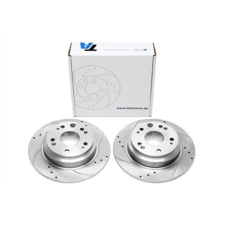 set dischi freno sportivi post. per Honda Accord VIII Tourer (Cod. T-EVOBS1670P)