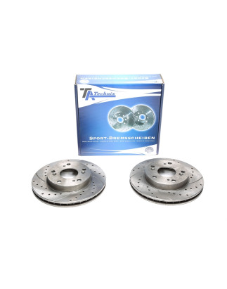 set dischi freno sportivi  ant. per Honda Civic VII Hatchback / CR-V I (Cod. T-EVOBS20342P)