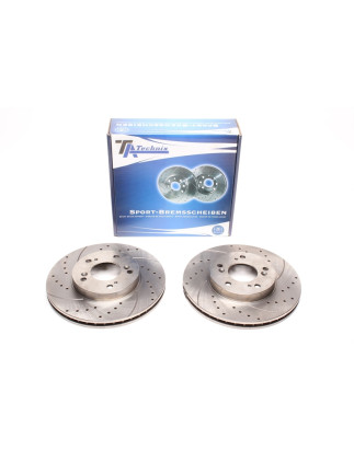 set dischi freno sportivi  ant. per Honda CR-V / HR-V / Integra / Legend / Prelude / Shuttle (Cod. T