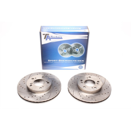 set dischi freno sportivi  ant. per Honda CR-V / HR-V / Integra / Legend / Prelude / Shuttle (Cod. T