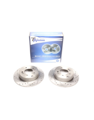set dischi freno sportivi  post. per Hyundai Sonata V (Cod. T-EVOBS1657P)