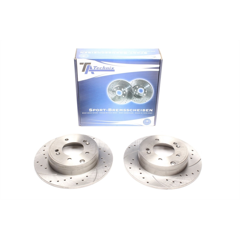 set dischi freno sportivi  post. per Hyundai Sonata V (Cod. T-EVOBS1657P)