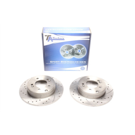 set dischi freno sportivi  post. per Hyundai Sonata V (Cod. T-EVOBS1657P)