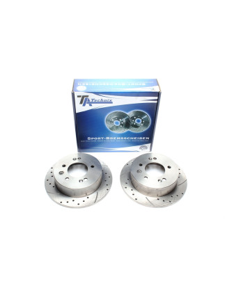 set dischi freno sportivi post. per Hyundai Elantra Notchback (Cod. T-EVOBS1813P)