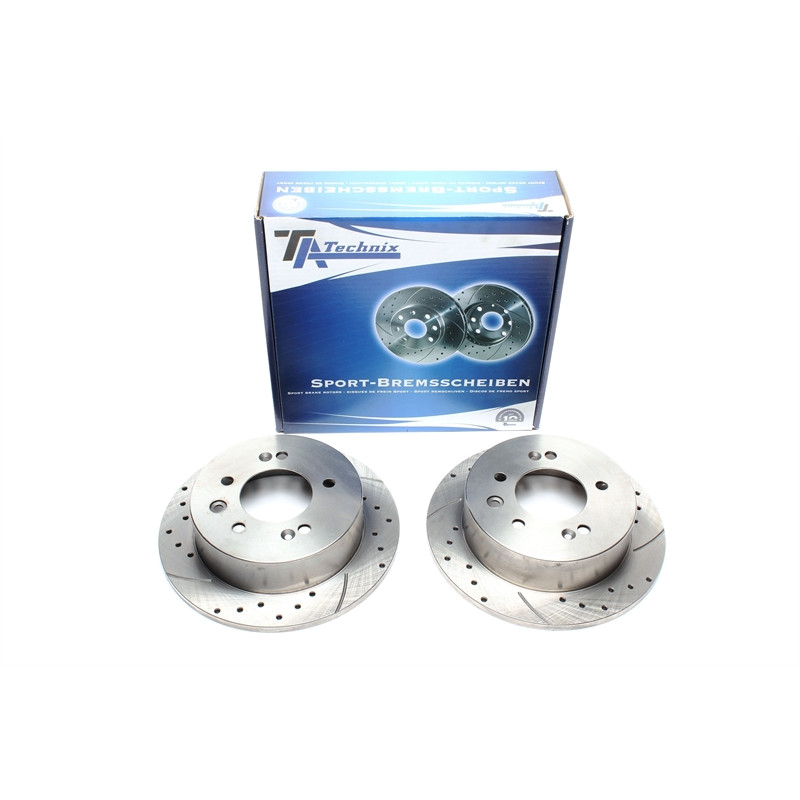 set dischi freno sportivi  post. per Hyundai Elantra Notchback (Cod. T-EVOBS1813P)