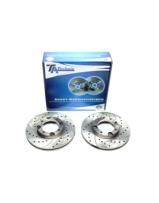 set dischi freno sportivi  ant. Hyundai Accent I / Accent Notchback / Pony / Pony/Excel Notch... (Co