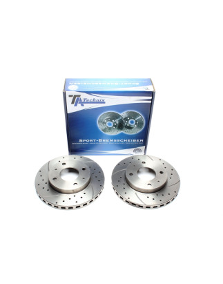 set dischi freno sportivi  ant. per Hyundai Sonata II / Sonata III (Cod. T-EVOBS2059P)