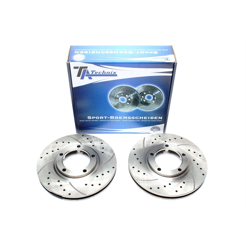 set dischi freno sportivi  ant. per Hyundai H-1 / Starex / H-1 Kasten (Cod. T-EVOBS2634P)