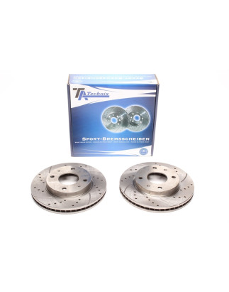 set dischi freno sportivi  ant. per Hyundai Coupe / Sonata IV (Cod. T-EVOBS2764P)