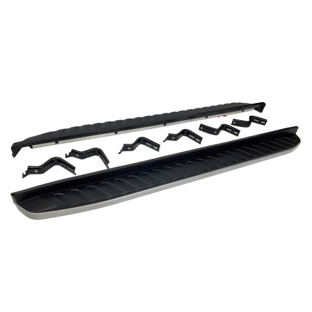 Pedane laterali Ford Ranger T6 / T7 / T8 / T9 2012-2023 (Cod. E-TCF6323)