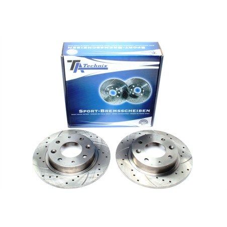 set dischi freno sportivi  post. per Kia Carens / Carens II / Clarus / Clarus Station Wagon (Cod. T-