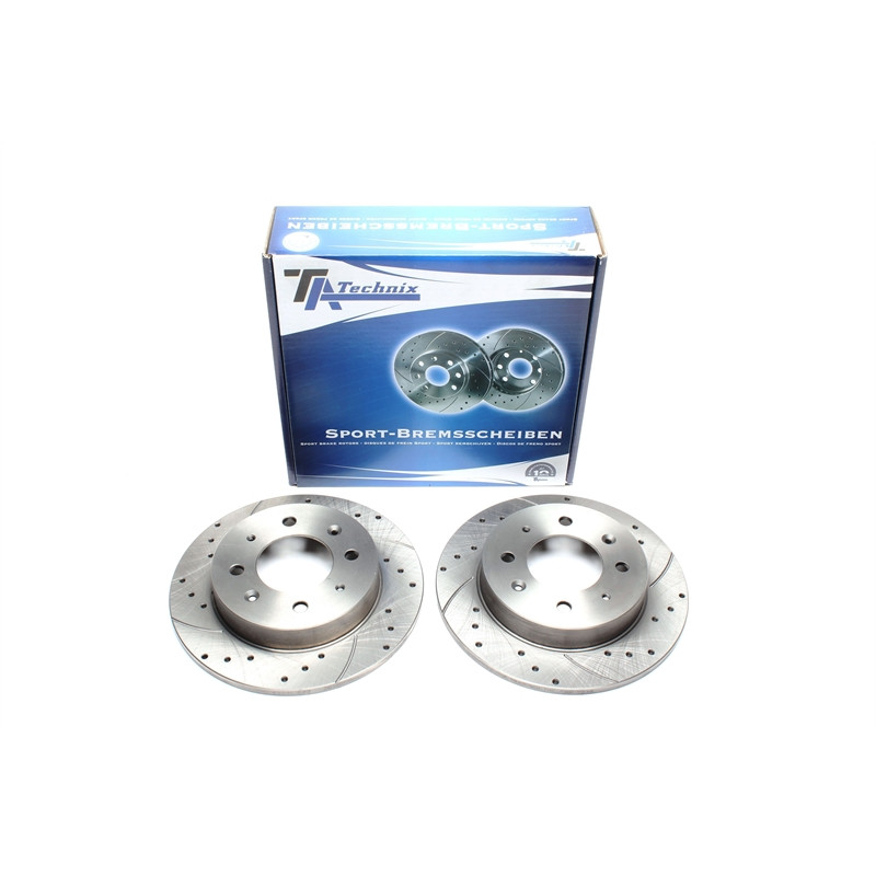 set dischi freno sportivi  post. per Kia Cerato Notchback / Cerato (Cod. T-EVOBS1623P)