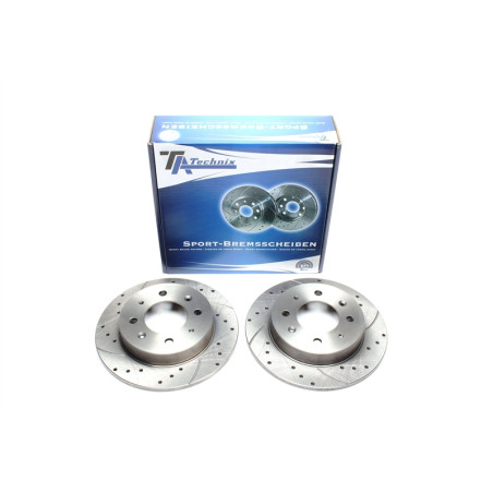 set dischi freno sportivi  post. per Kia Cerato Notchback / Cerato (Cod. T-EVOBS1623P)