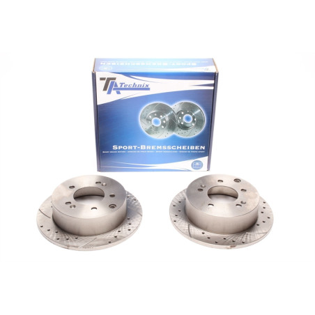 set dischi freno sportivi  post. per Kia Soul (Cod. T-EVOBS1884P)