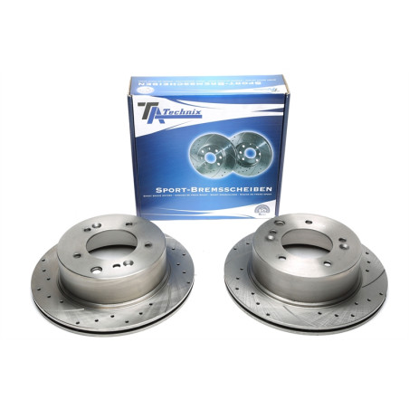 set dischi freno sportivi  post. per Kia Sorento I (Cod. T-EVOBS20429P)